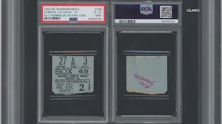 Wilt Chamberlain's 100-Point Game Ticket Stub Up for Auction