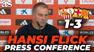 HANSI FLICK ANALYZES BARCELONA'S 3-1 WIN OVER SEVILLA | PRESS CONFERENCE