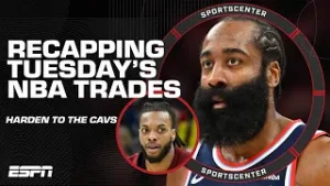 REACTION to Cavaliers trading for James Harden ? How will he fit in Cleveland⁉️ | SportsCenter