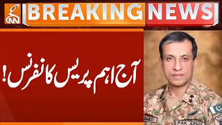 Today DG ISPR Hold Important Press Conference | Breaking News | GNN