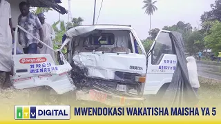 MWENDO KASI CHANZO CHA AJALI PEMBA, WATANO WAFARIKI