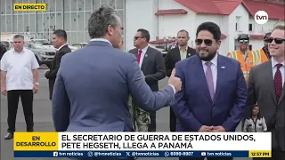US Secretary of Defense Pete Hegseth arrives in Panama for official agenda