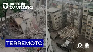 Venezuelans living in Espírito Santo recount moments of anguish after earthquake