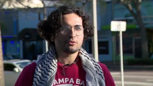 Protesters rally against U.S.-Israel strike on Iran