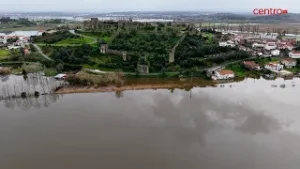 Imagens aéreas mostram as cheias impressionantes em Montemor-o-Velho