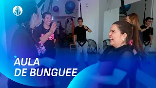 BUNGEE Fitness: O TREINO que faz VOCÊ VOAR | Viva a Tarde