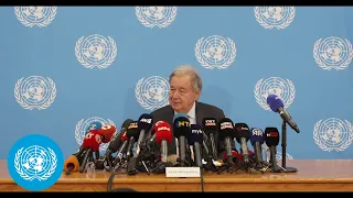 Cyprus: UN fully committed to supporting its people - UN Chief's Press Conference | United Nations