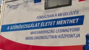 Egészségkamion Kecskeméten