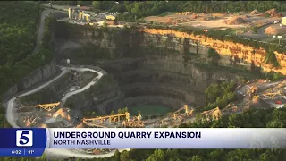 North Nashville neighbors hope quarry’s underground shift eases blasting concerns