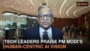 Tech Leaders Praise PM Modi’s Human-Centric AI Vision