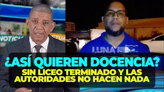 Protest in Luperón over unfinished high school just days after classes began
