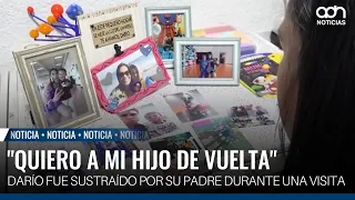 Darío has been missing for 107 days after being withheld by his father in Mexico