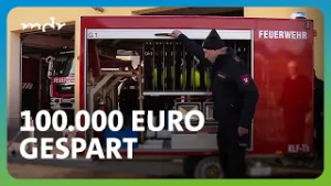 Einsatzfahrzeug mit Anhänger "Marke Eigenbau" spart Feuerwehr 100.000 Euro | MDR um 4 | MDR