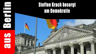 Steffen Krach concerned about democracy