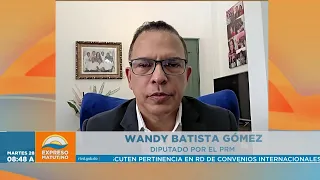 Wandy Batista Gómez, Congressman, discusses the implementation of the new Penal Code