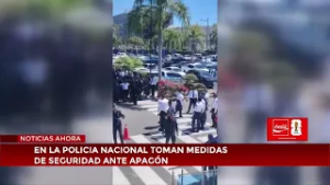 En la Policía Nacional toman medidas de seguridad ante apagón