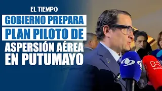 Government prepares pilot aerial spraying plan in Putumayo | EL TIEMPO