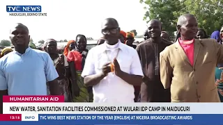 New Water, Sanitation Facilities Commissioned At Wulari IDP Camp, Maiduguri