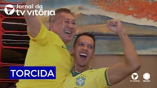 Não deu pra eles, mas japoneses vibraram com o primeiro jogo do gol