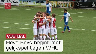 Flevo Boys begint competitie met gelijkspel tegen WHC