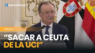 Vivas, forceful: "No one can come to Ceuta to lecture us on solidarity"