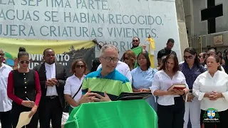Launch ceremony of the Stella Maris Diocese Ecological Pastoral with Fr. Ricardo De la Rosa