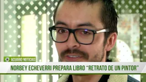Norbey Echeverri prepara libro “Retrato de un Pintor”