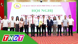 Announcement of the Decision Ratifying the Election Results for Vice Chairman of Cao Lanh Ward Pe...