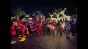 Eerste Santa Run Nunspeet meer dan geslaagd