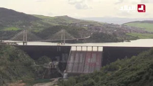 مشاهد من سد بني هارون بعد امتلاؤه بنسبة 99% .. #شاهدوا