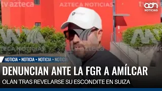 Amílcar Olán reported to the FGR after his hideout in Switzerland is revealed