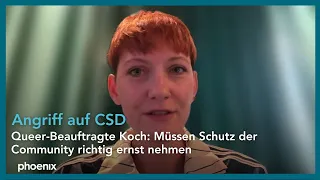Angriff auf CSD: Interview mit Sophie Koch, Queer-Beauftragte der Bundesregierung | 26.07.26