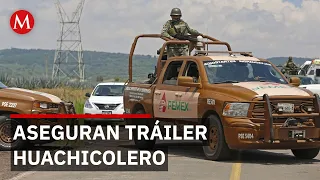 Fuel theft trailer seized in Saltillo-Monterrey operation