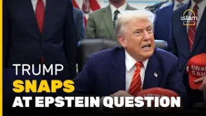 Трамп уклоняется от ответа на вопрос об Эпштейне, заявляя, что ему «жаль» Клинтонов.