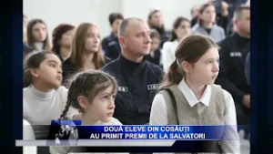 Două eleve din Cosăuți au primit premii de la salvatori