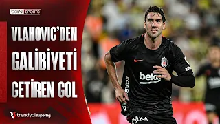 ⚫️⚪️ Orkun Kökçü’s assist, Dusan Vlahovic’s game-winning goal! | Fenerbahçe - Beşiktaş