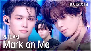 The perfect opportunity to sign a contract with the wolves🐺 &TEAM 'Mark on Me' #MusicBank | Aired...
