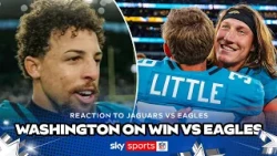 "Lawrence is a great leader!" | Parker Washington reflects on the Jaguars' win against the Eagles