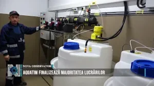 Aquatim finalizează majoritatea lucrărilor