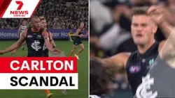 Carlton stars face suspension over hospitalisation incident | 7NEWS