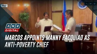 Marcos appoints Manny Pacquiao as anti-poverty chief | ANC