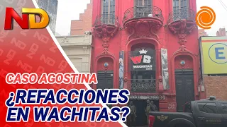 ACTIVITY at Wachitas Bar: workers and painters are working inside the closed premises