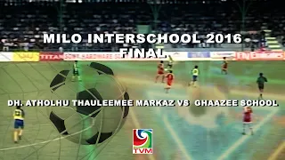 MILO Intershool Football 2016
