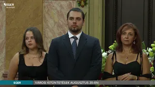 Városi kitüntetések augusztus 20-án - 2026.08.21.