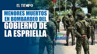 Three minors killed in military operation in Guaviare: what do we know? | EL TIEMPO