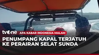Roro Batu Mandi Passenger Falls into Sunda Strait Waters | AKIM