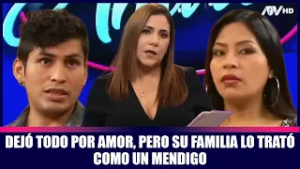Dejó todo por amor, pero su familia lo trató como un mendigo | Andrea