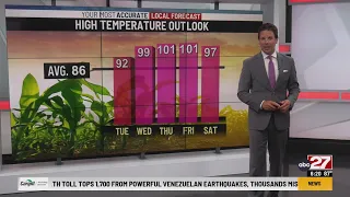 Eric's Monday PM forecast update