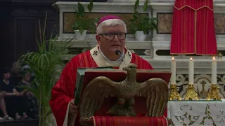 Otto anni dal crollo del Morandi, l'Arcivescovo Tasca: "Vicini ai familiari delle vittime""