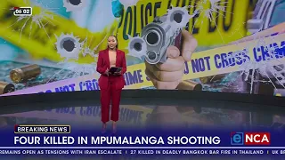 Four gunned down in Mpumalanga